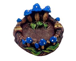 Mushroom 3D Round Ash Tray Cigarette Burner Incense Stick Holder Trippy ... - $24.74