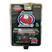 1958 Chevy Impala Racing Champions Mint Ames 40TH Anniv. 1/64 Diecast 1 of 5000 - £6.41 GBP