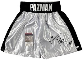 Vinny &quot;Paz&quot; Pazienza Signed Autographed Boxing Trunks 5X Jsa Certified WB189995 - £103.90 GBP