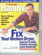 The Family Handyman Magazine Back Issue October 1998 - £11.63 GBP