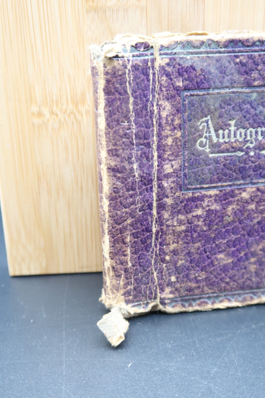 Antique Autograph Booklet Montreal Canada Souvenir Unknown Signatures Unusual Item image 3