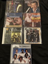 Soul R&amp;B Jazz Legends CD Lot – Drifters, Ike &amp; Tina, Commodores, Basie, ... - $470.24 MXN