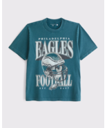 *Abercrombie &amp; Fitch NFL Philadelphia Eagles Vintage-Inspired Graphic Te... - $734.82 MXN