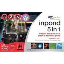 Pennington 8082981 1 ft. 0.4 HP 190 GPH 120V Aquagarden Pond Pump Kit - ... - $224.14 CAD