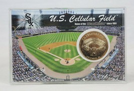 Chicago White Sox US Cellular Field Highland Mint MLB 24K Gold Overlay Coin - £19.46 GBP