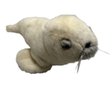 Save the Animals White Baby Seal Vintage Stuffed Animal Plush 13 inch Ta... - $15.09