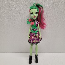 Monster High Doll Venus McFlytrap Party Ghouls Outfit Boots Green Pink - £31.07 GBP