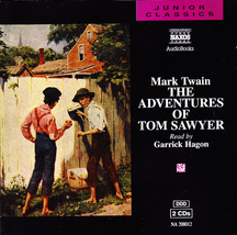 Mark Twain: Adventures of Tom Sawyer (2) CD Audio Book Set - Garrick Hagon - £12.38 GBP