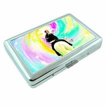 Rainbow Unicorn Em7 Hip Silver Cigarette Case Id Holder Metal Wallet 4&quot; X 2.75&quot;  - £6.35 GBP