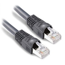 Outdoor Ethernet 10Ft Cat6 Cable, Shielded Grounded Uv Resistant Waterproof Buri - £14.20 GBP