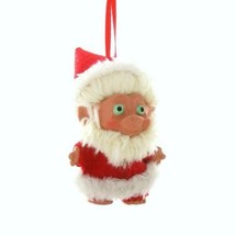 SANTA TROLL CHRISTMAS TREE ORNAMENT 3.5&quot; Funny Retro Style Resin Cody Fo... - £15.89 GBP