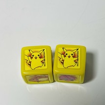 Lot of 2 Milton Bradley / Hasbro Pokemon Yahtzee Jr. Replacement Dice - £6.26 GBP