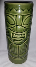 Green CeramicTiki Mug/ Vase DW113 - $9.95