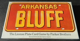 Arkansas Bluff The License Plate Card  Game-PB -Complete - $12.00