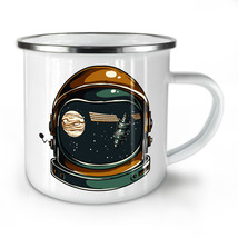 Cosmos Satellite NEW Enamel Tea Mug 10 oz | Wellcoda - £17.78 GBP