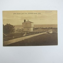 Postcard Mackinac Island Michigan Block House Photo Built 1780 Antique 1908 RARE - £7.90 GBP
