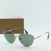 BURBERRY BE3144 1109/2 Light Gold/Green 58-18-140 Sunglasses New Authentic - £133.74 GBP