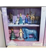 Disney Parks Frozen 2 Elsa Anna Olaf Sven Kristoff 8 pc Figurine Playset... - $87.94 CAD