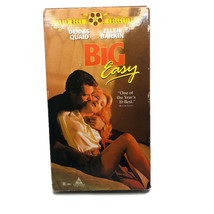 The Big Easy VHS 1986 Movie Romantic Thriller Dennis Quaid Ellen Barkin - £6.15 GBP