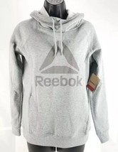 $70 Reebok Hoody Grey Heather Pullover Sweater Everyday Popover Hoodie X... - £23.74 GBP