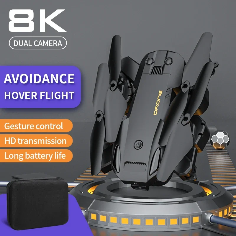 New Q6 5G WIFI 4k Drone HD Dual Camera  RC Drone With 1080P Folding Quadcopte - £80.16 GBP+