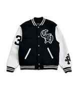  Timmy Varsity Jacket With Genuine Leather Sleeves - €111,31 EUR+