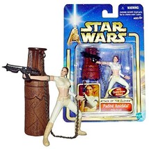 Attack of the Clones Star Wars Year 2002 3-1/2 Inch Tall Figure #02 - Arena Esca - £30.46 GBP