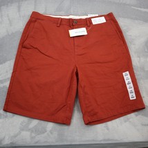 Old Navy Shorts Men 36 Orange Casual Lightweight Ultimate Slim Built In Flex - £20.80 GBP