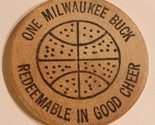 Vintage Milwaukee 95th Anniversary Convention Wooden Nickel Wisconsin 1986 - $3.95