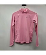 Nike Fit Dry Pink Mock Neck Shirt Womens S (4-6) Used - £12.44 GBP