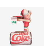 1993 Diet Coke Santa Christmas Ornament Weight Loss - $15.88