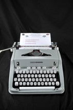 Professionally Restored 1970 Hermes 3000 Cursive Script Typewriter W/ WARRANTY - £1,234.03 GBP