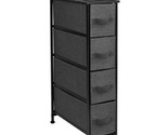 Sorbus Narrow Dresser Tower with 4 Drawers - Vertical Storage for Bedroo... - £73.90 GBP
