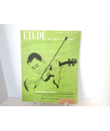 VTG OCTOBER 1950 ETUDE MUSIC MAGAZINE THEODORE PRESSER CO PA ADS MUSIC - $12.12 CAD