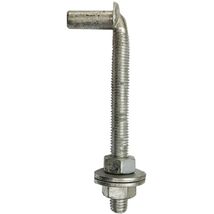 5/8" x 6" Heavy Duty J Bolt Lag Hinge Pin Fastener HDG w/ Washer &amp; Nuts - $16.95