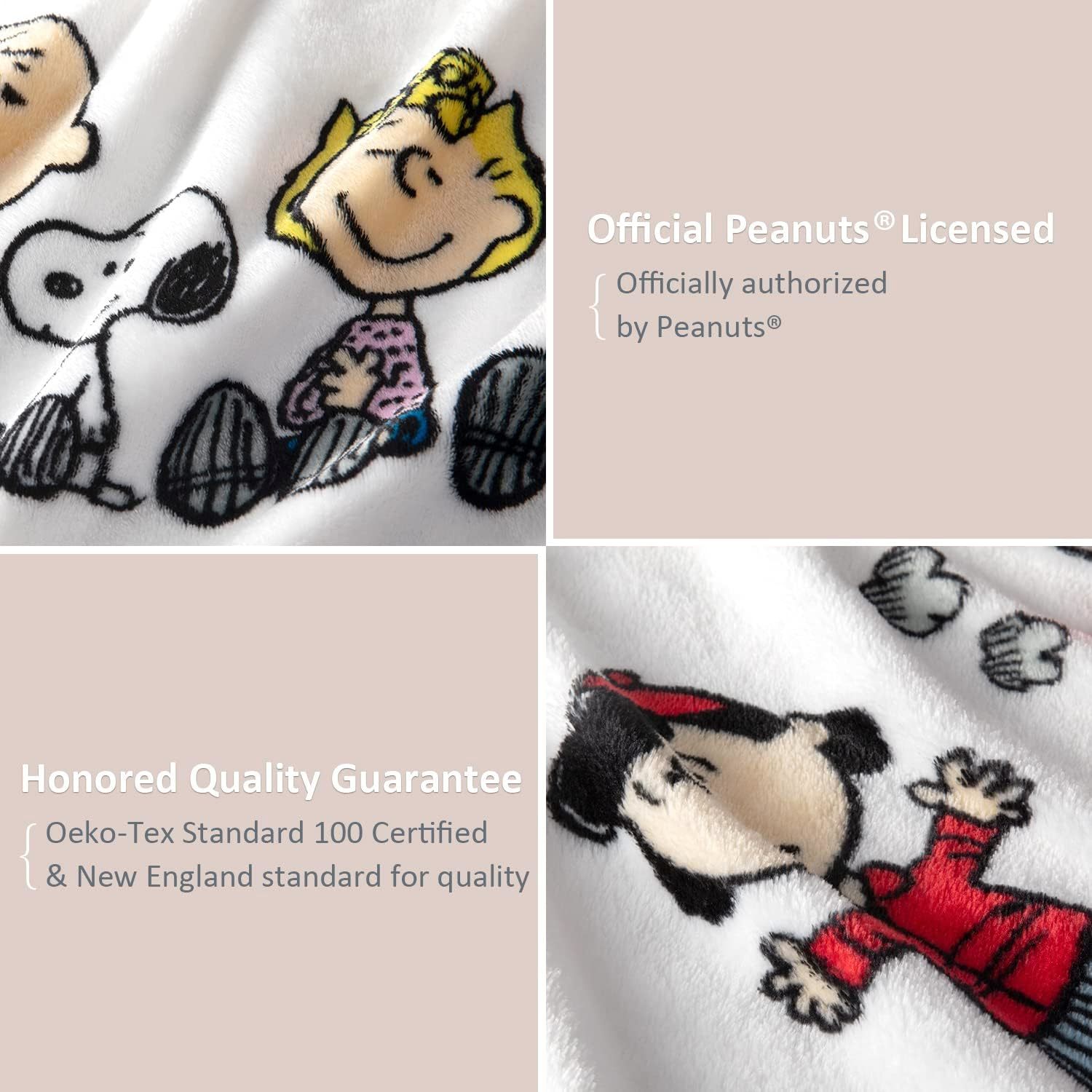 Snoopy Cute Character Plush Throw Blanket and 50 similar items