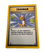 Gust of Wind Pokémon TCG 93/102 1999 Base Set Trainer Vintage LP - $0.99