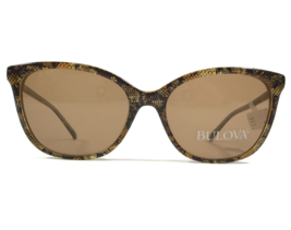 Bulova Gafas de Sol Swan Hill BROWN LACE Ojos de Gato Monturas con Marrón Lentes - £22.12 GBP