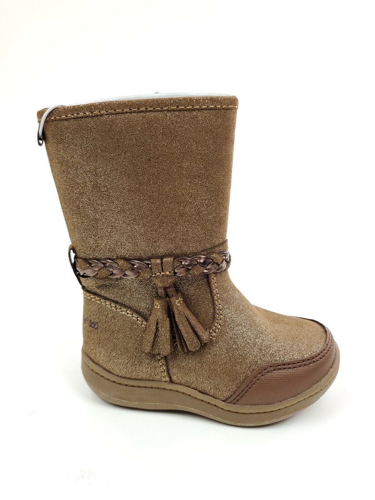 Primary image for Stride Rite 360 Amita Toddler Girls' Brown Boots Size 5 M Rtl $45