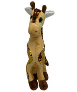 Adventure Planet Sequinimals Plush - GIRAFFE (Sequin - Gold &amp; Red) (15 i... - $125.27 MXN