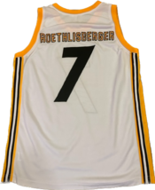 Ben Roethlisberger #7 Pittsburgh Steelers Basketball Style Jersey-M - $29.99