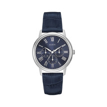 Guess W0496g3 Blue Multifunction Dial Blue Leather Mens Watch - £81.56 GBP