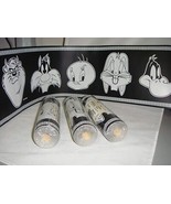 1 RARE VINTAGE HTF LOONEY TUNES WALLPAPER BORDER TWEETY TAZ BUGS SYLVESTER - $13.55 CAD