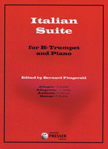 Italian Suite for Bb Trumpet &amp; Piano by Bernard Fitzgerald (114-40115) - £7.81 GBP