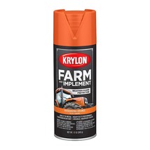 Krylon Farm &amp; Implement Paint Aerosol Husqvarna Orange 12 Fl Oz (Pack of 1) - £27.17 GBP