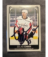 Zdeno Chara Hand Signed Topps Hockey Card Autographed Washington Capital... - $22.00