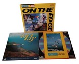 Lot of 3 Laserdisc Flight &amp; Flying Movies To Fly - On The Edge - Airshow - $11.83