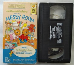 VHS The Berenstain Bears Messy Room and The Terrible Termite (VHS, 1988) - £8.78 GBP