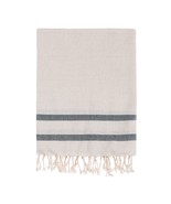 Bello Turkish Beach Towel Tripolis Linen Khaki Handwoven Peshtemal, 39 x... - $27.95