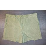 VINTAGE MOUNTAIN IMPACT HIKING SHORTS GREEN DENIM JEAN SHORTS SIZE 36 - $15.83